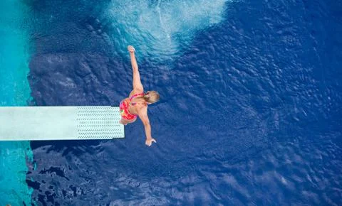 High diver Stock Photos