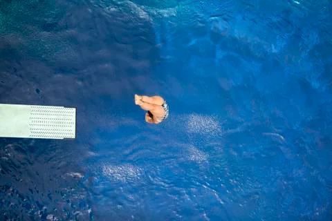High diver Stock Photos