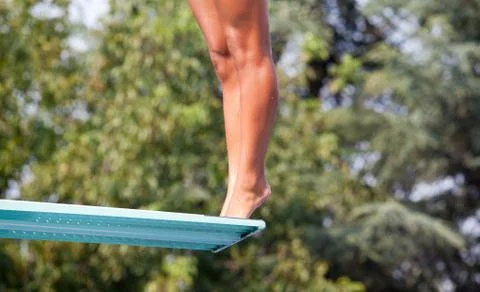 High diver Stock Photos