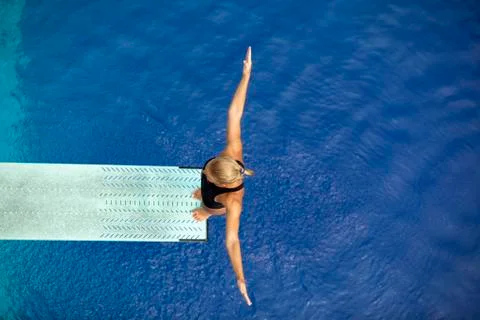 High diver Stock Photos