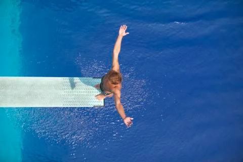 High diver Stock Photos