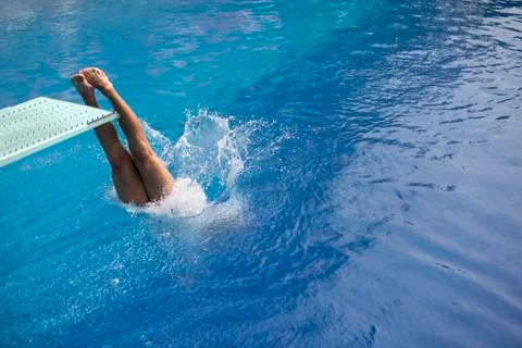 High diver Stock Photos