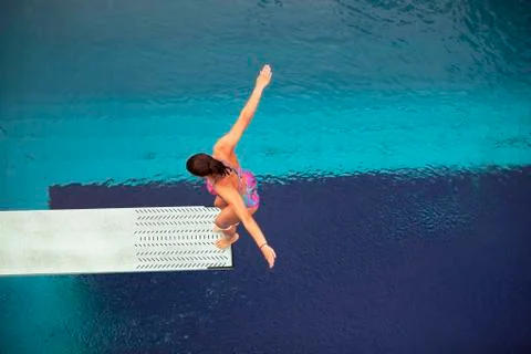 High diver Stock Photos