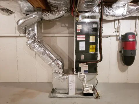 High efficiency furnace 스톡 사진