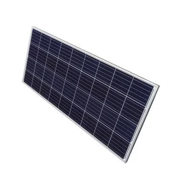 High-Efficiency Solar Panel on White Background Stock Photos