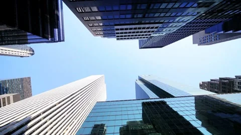 High Elevation view to solving the problem of population, NY, USA Stock Footage 7728088