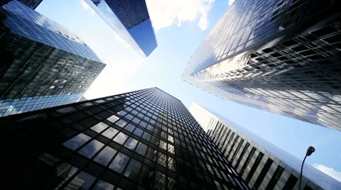 High Elevation view to solving the problem of population, NY, USA Stock Footage 7731337