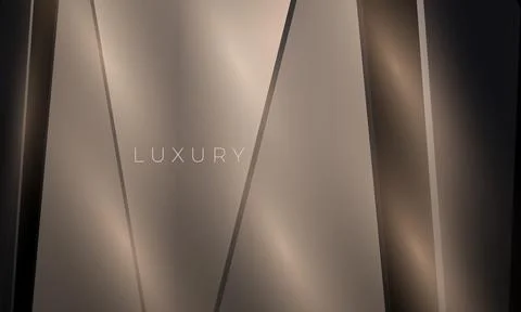 High-end abstract background with metallic bronze gradients and soft lighting Illustrazione stock