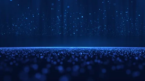 High-end elegant blue award ceremony stage background material Stock Footage 333609409