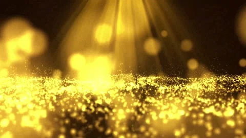 High-end elegant gold award ceremony stage background material Stock Footage 334029677