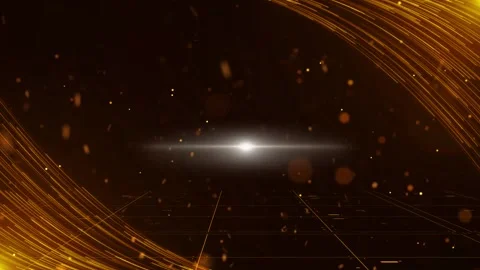 High-end elegant red and gold award ceremony stage background material Stock Footage 334029514