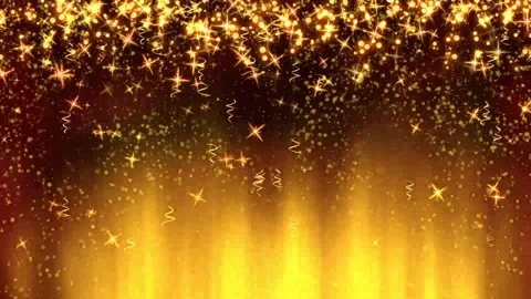 High-end elegant red and gold award ceremony stage background material Stock Footage 334029517