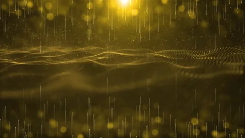 High-end elegant red and gold award ceremony stage background material Stock Footage 334029526