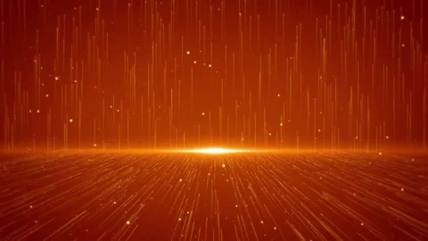 High-end elegant red and gold award ceremony stage background material Video stock 334029540