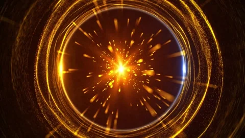 High-end elegant red and gold award ceremony stage background material Stock Footage 334029681