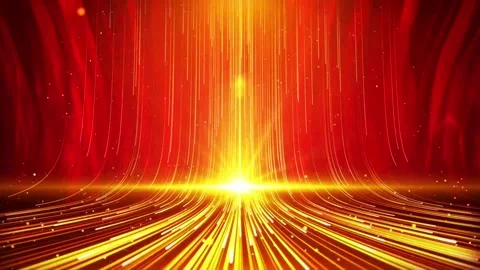 High-end elegant red and gold award ceremony stage background material Stock Footage 334029693