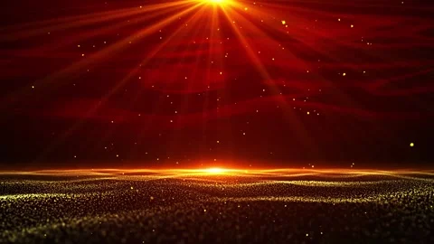 High-end elegant red and gold award ceremony stage background material Stock Footage 334029702
