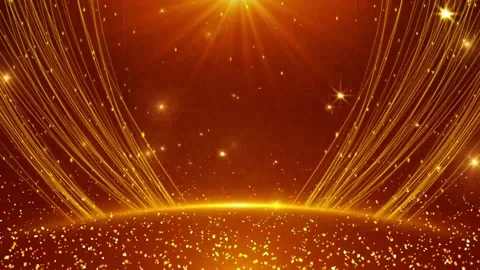 High-end elegant red and gold award ceremony stage background material Stock Footage 334029733