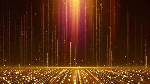 High-end elegant red and gold award ceremony stage background material 스톡 동영상 334029734