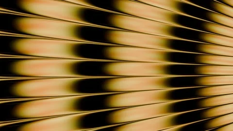 High-End Industrial Design Animation with Gold Gradients and Glass Texture Video stock 334321648