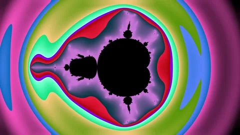 High energy digital pulse wave abstract loop with neon pink blue sharp vibration 動画素材 334343531