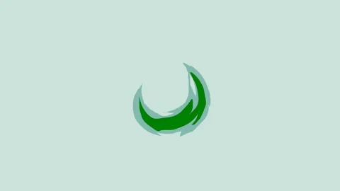 A high-energy green screen effect with sharp motion lines creating Video stock 301387228