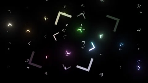 High Energy Looping Arrows Visual Stock Footage 310519886