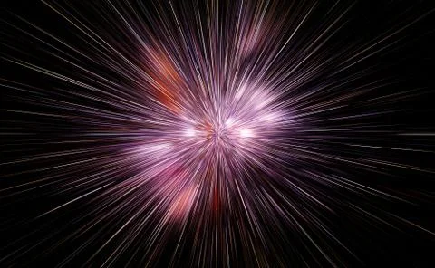 High-energy particles explosion. 스톡 일러스트