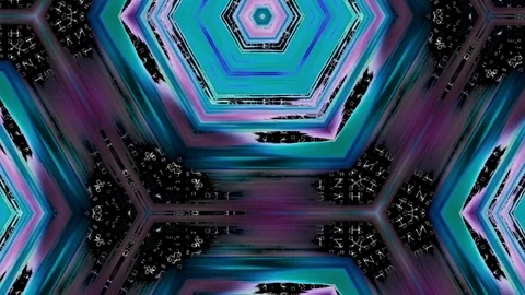 High energy techno trance forms mesmerize Stock-Footage 82251523