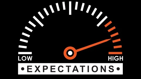 High expectations - animation loop Stock Footage 102665640