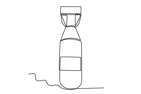 A high-explosive nuclear Stock Illustration