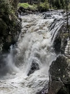 High Falls Gorge Stock Photos