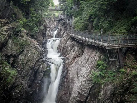 High Falls Gorge Stock Photos