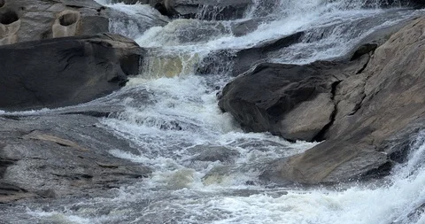 High Falls State Park, 50 miles south of Atlanta, Georgia Stock Footage 86552182