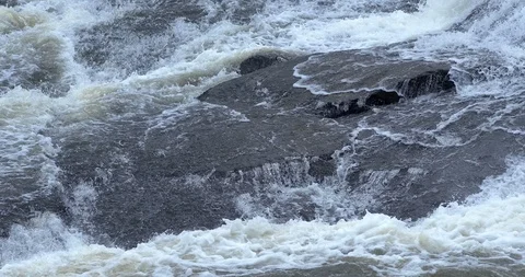 High Falls State Park, 50 miles south of Atlanta, Georgia Stock Footage 86575875