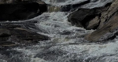 High Falls State Park, 50 miles south of Atlanta, Georgia Stock Footage 86577332