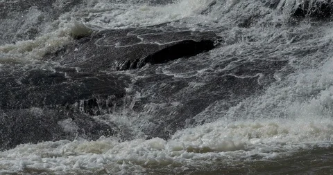 High Falls State Park, 50 miles south of Atlanta, Georgia Stock Footage 86595867