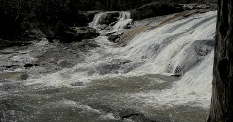 High Falls State Park, 50 miles south of Atlanta, Georgia Stock Footage 86597123