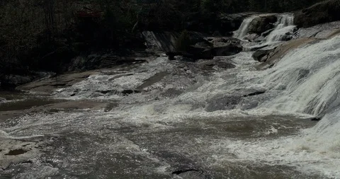 High Falls State Park, 50 miles south of Atlanta, Georgia Stock Footage 86609510