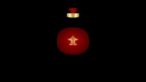 A high-fidelity vector animation of a deep red wax seal being pressed by a .. Видео 346202289