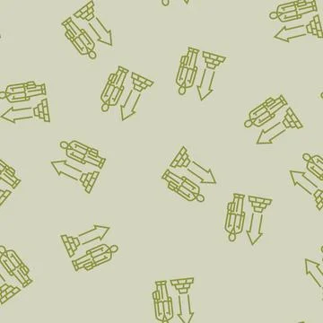 High financial class line seamless pattern Stock Illustration