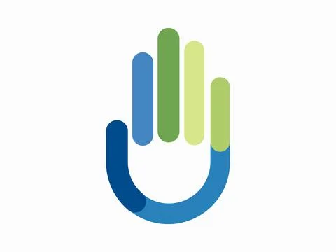 High five hand Stock Illustration