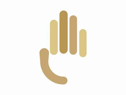 High five hand Illustration