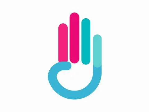 High five hand Illustration