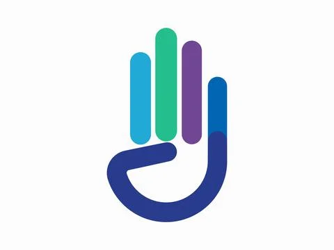 High five hand Stock Illustration