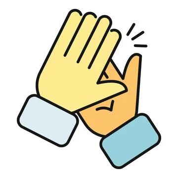 High five hands celebrating success teamwork concept Ilustración de archivo