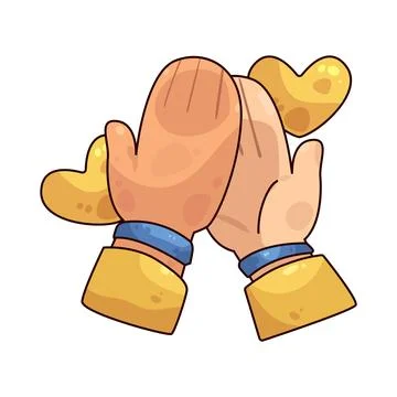 High five illustration Stock Illustration