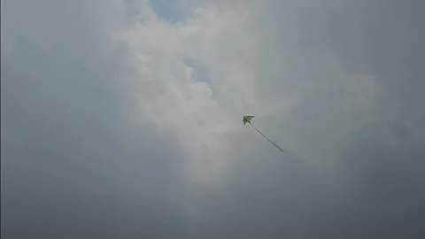 High flying kite Stock Footage 248962403