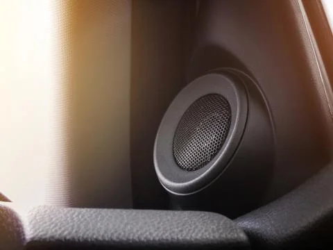 High-frequency car speaker Foto stock