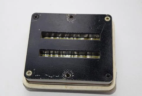 High-frequency isodynamic speaker 10gi-1-4. Soviet acoustics. Stock Photos